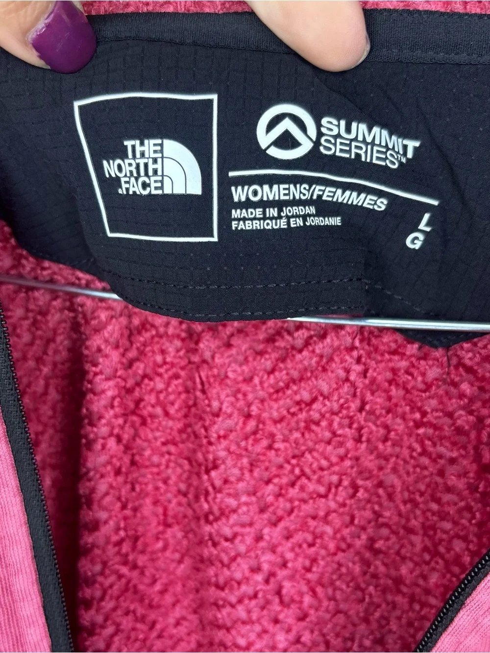 The North Face Women's The Summit Series Futurefleece Hoodie in Slate Rose Large